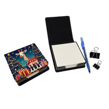 Load image into Gallery viewer, Giraffe Christmas PU Leather Note Paper Holder