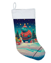 Load image into Gallery viewer, Hippopotamus Christmas Christmas Stocking