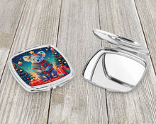Load image into Gallery viewer, Koala Christmas Compact Mirror – Stylish Purse Mirror with Artistic Covers