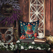 Load image into Gallery viewer, Leopard Christmas Fabric Decorative Pillow