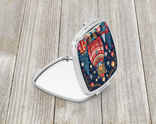 Load image into Gallery viewer, Leopard Christmas Compact Mirror – Stylish Purse Mirror with Artistic Covers