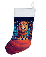 Load image into Gallery viewer, Lion Christmas Christmas Stocking