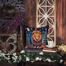 Load image into Gallery viewer, Lion Christmas Fabric Decorative Pillow