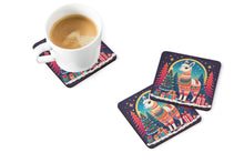 Load image into Gallery viewer, Llama Christmas Foam Coaster