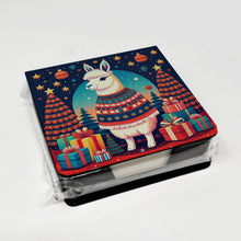 Load image into Gallery viewer, Llama Christmas PU Leather Note Paper Holder