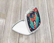Load image into Gallery viewer, Monkey Christmas Compact Mirror – Stylish Purse Mirror with Artistic Covers