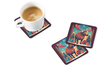 Load image into Gallery viewer, Moose Christmas Foam Coaster