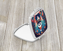 Load image into Gallery viewer, Panda Christmas Compact Mirror – Stylish Purse Mirror with Artistic Covers