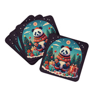 Load image into Gallery viewer, Panda Christmas Foam Coaster