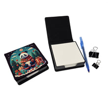 Load image into Gallery viewer, Panda Christmas PU Leather Note Paper Holder