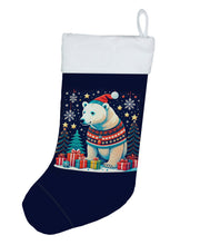 Load image into Gallery viewer, Polar Bear Christmas Christmas Stocking