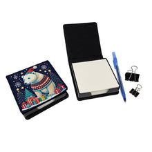 Load image into Gallery viewer, Polar Bear Christmas PU Leather Note Paper Holder