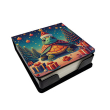 Load image into Gallery viewer, Turtle Christmas PU Leather Note Paper Holder