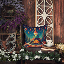 Load image into Gallery viewer, Turtle Christmas Fabric Decorative Pillow