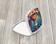 Load image into Gallery viewer, Turtle Christmas Compact Mirror – Stylish Purse Mirror with Artistic Covers