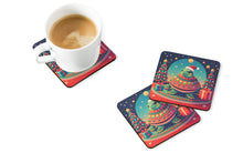Load image into Gallery viewer, Turtle Christmas Foam Coaster