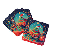 Load image into Gallery viewer, Turtle Christmas Foam Coaster