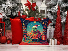 Load image into Gallery viewer, Turtle Christmas Fabric Decorative Pillow