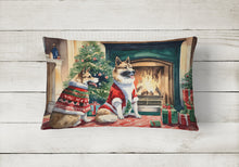 Load image into Gallery viewer, Akita Christmas Fabric Decorative Pillow