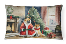 Load image into Gallery viewer, Akita Christmas Fabric Decorative Pillow