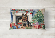 Load image into Gallery viewer, Australian Terrier Christmas Fabric Decorative Pillow