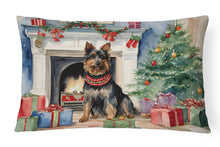 Load image into Gallery viewer, Australian Terrier Christmas Fabric Decorative Pillow