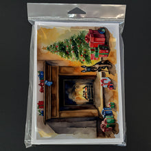 Load image into Gallery viewer, Belgian Malinois Christmas Greeting Cards -  Blank Note Cards – 8-Pack of Artist-Designed Cards with Envelopes