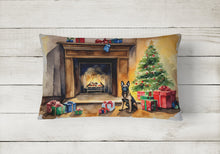 Load image into Gallery viewer, Belgian Malinois Christmas Fabric Decorative Pillow