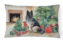 Load image into Gallery viewer, Belgian Tervuren Christmas Fabric Decorative Pillow
