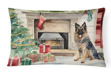 Load image into Gallery viewer, Belgian Tervuren Christmas Fabric Decorative Pillow