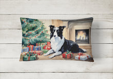 Load image into Gallery viewer, Border Collie Christmas Fabric Decorative Pillow