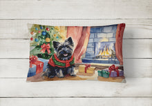 Load image into Gallery viewer, Cairn Terrier Christmas Fabric Decorative Pillow