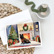 Load image into Gallery viewer, Cairn Terrier Christmas Greeting Cards -  Blank Note Cards – 8-Pack of Artist-Designed Cards with Envelopes