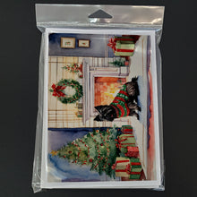 Load image into Gallery viewer, Cairn Terrier Christmas Greeting Cards -  Blank Note Cards – 8-Pack of Artist-Designed Cards with Envelopes