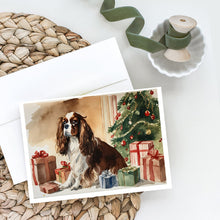 Load image into Gallery viewer, Cavalier Spaniel Christmas Greeting Cards -  Blank Note Cards – 8-Pack of Artist-Designed Cards with Envelopes