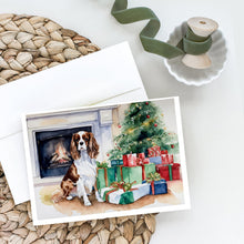 Load image into Gallery viewer, Cavalier Spaniel Christmas Greeting Cards -  Blank Note Cards – 8-Pack of Artist-Designed Cards with Envelopes