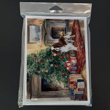 Load image into Gallery viewer, Cavalier Spaniel Christmas Greeting Cards -  Blank Note Cards – 8-Pack of Artist-Designed Cards with Envelopes
