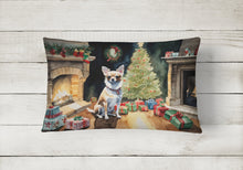 Load image into Gallery viewer, Chihuahua Christmas Fabric Decorative Pillow