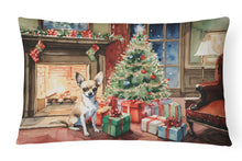 Load image into Gallery viewer, Chihuahua Christmas Fabric Decorative Pillow