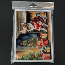 Load image into Gallery viewer, Chihuahua Christmas Greeting Cards -  Blank Note Cards – 8-Pack of Artist-Designed Cards with Envelopes
