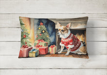Load image into Gallery viewer, Chihuahua Christmas Fabric Decorative Pillow