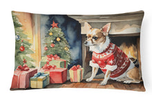 Load image into Gallery viewer, Chihuahua Christmas Fabric Decorative Pillow