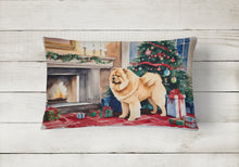Load image into Gallery viewer, Chow Chow Christmas Fabric Decorative Pillow
