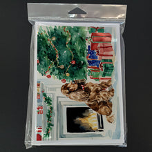 Load image into Gallery viewer, Cocker Spaniel Christmas Greeting Cards -  Blank Note Cards – 8-Pack of Artist-Designed Cards with Envelopes