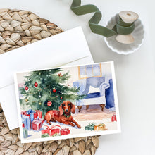 Load image into Gallery viewer, Dachshund Christmas Greeting Cards -  Blank Note Cards – 8-Pack of Artist-Designed Cards with Envelopes