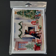 Load image into Gallery viewer, Doberman Pinscher Christmas Greeting Cards -  Blank Note Cards – 8-Pack of Artist-Designed Cards with Envelopes
