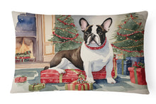 Load image into Gallery viewer, French Bulldog Christmas Fabric Decorative Pillow