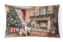 Load image into Gallery viewer, French Bulldog Christmas Fabric Decorative Pillow