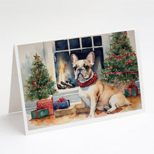Load image into Gallery viewer, French Bulldog Christmas Greeting Cards -  Blank Note Cards – 8-Pack of Artist-Designed Cards with Envelopes