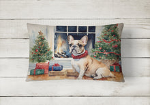 Load image into Gallery viewer, French Bulldog Christmas Fabric Decorative Pillow
